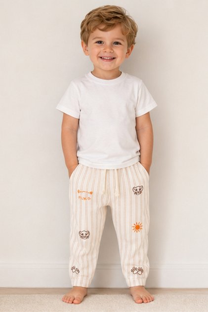 Simba Infant Boys Textured Pant