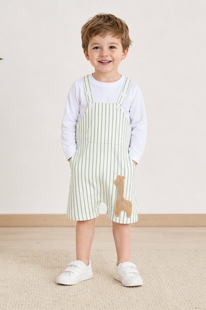 Boys Dungaree Set
