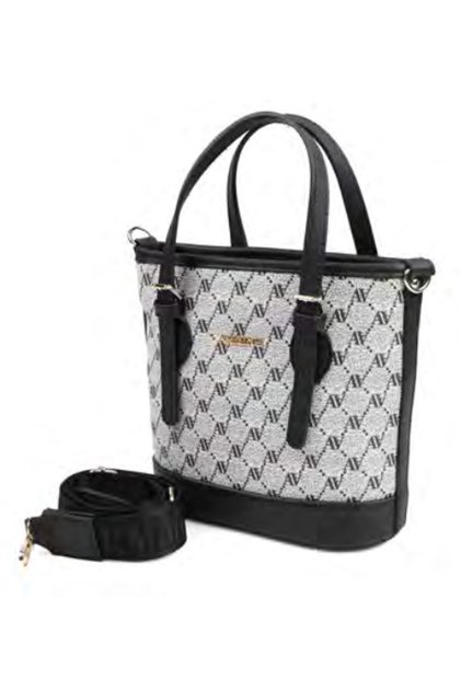 432 Gray Dotted Women's Shoulder Bag