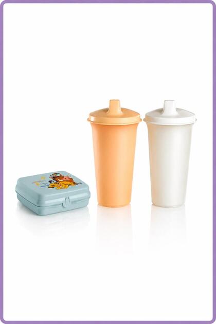 The Lion King Nutrition Set Children's School Nutrition Container + 2-Piece Water Bottle Set
