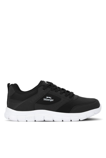 Genfit Men's Black / White Running & Walking Sports Shoes