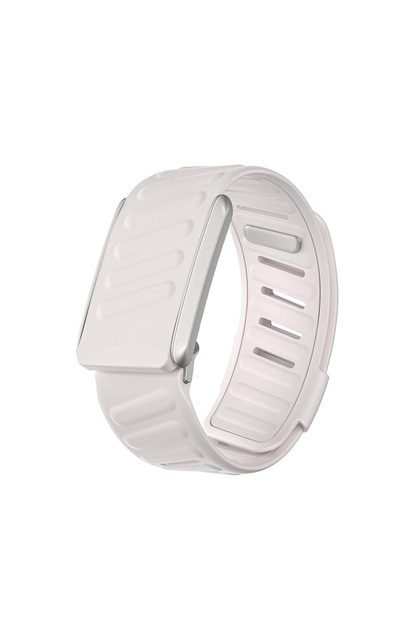 Фитнес SportFlex каишка за Whoop 5.0, регулируема с бутон, мек силикон, Starlight