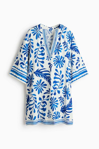 Viscose tunic dress