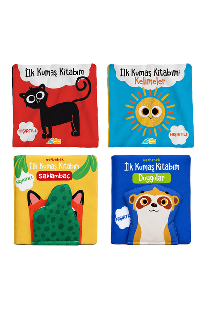 Kumaş Kitap Süper Seti (4 Kitap)