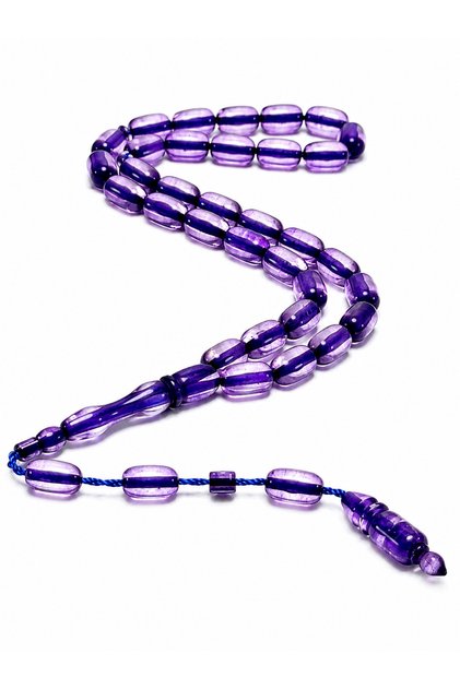 Powdered Amber Capsule Cut Prayer Beads – Premium Daily Use – Gift Prayer Beads