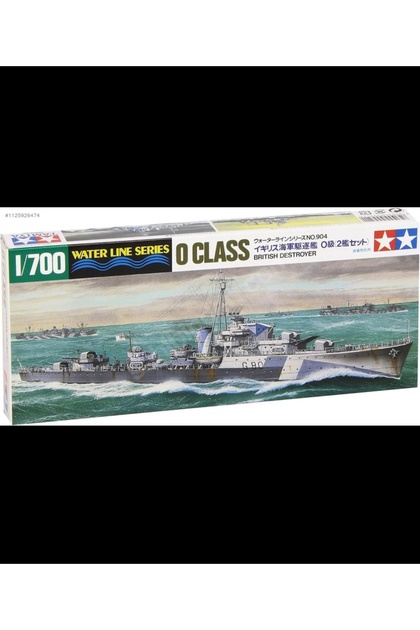 1/700 British Destroyer O Class Plastik Savaş Gemisi Maket Kiti