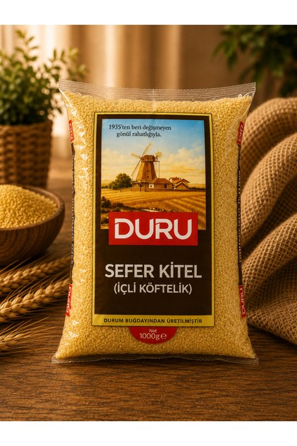 Duru Bulgur Sefer Kitel(İçli Köftelik) 1 Kg