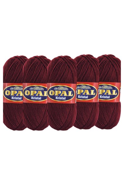 Kristal Fiber Yarn 5-Pack 100 Gr 450 Mt – Bath Fiber, Scrubbing Cloth and Dowry Knitting Yarn
