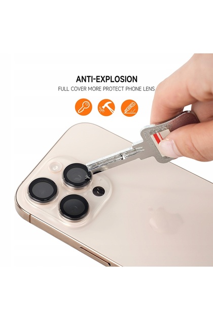 Sticlă securizată Tel Protect 3D Lens pentru camera foto a telefonului Samsung Galaxy S24 Ultra