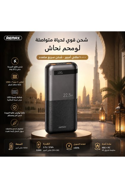 Power Bank 10000mAh PD 20W + 22.5W Fast Charging, Air Travel Approved Portable Charger with LED Digital Display, USB-C & USB-A Compatible with iPhone, Samsung, iPad & More