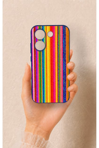 Poco X8 Pro Compatible Colorful Patterned Silicone Case