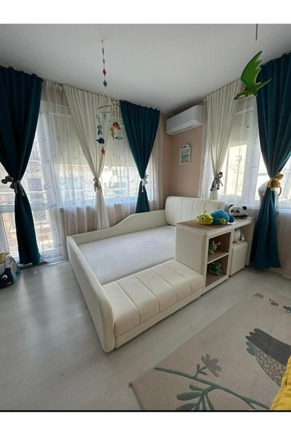 Montessori Serisi _çocuk Yatağı_bebek Yatağı_puf Yatak 90x190 Ölçüde (İÇ YATAK DAHİLDİR)