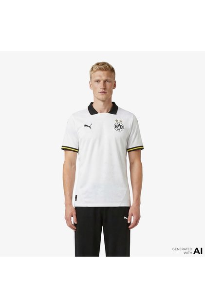 Bourissia Dortmund FC Erkek Beyaz Forma