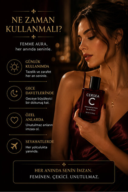CERSEA Femme Aura Aphrodisiac Kadın Parfüm – Baştan Çıkaran