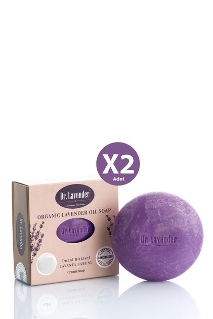 Dr. Lavender Natural Herbal Lavender Soap 100 Gr 2 Pieces