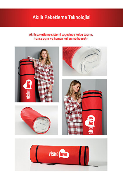 Visko Love Energy Yatak Visco 80 x 200 cm Fiyatı, Yorumları - Trendyol