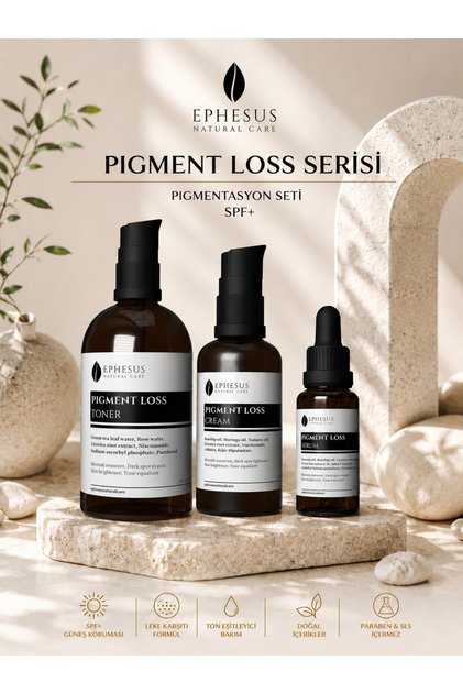 Pigment Loss Anti-Aging Effective Skin Care Set for Reducing Blemish Appearance and Uneven Skin Tone