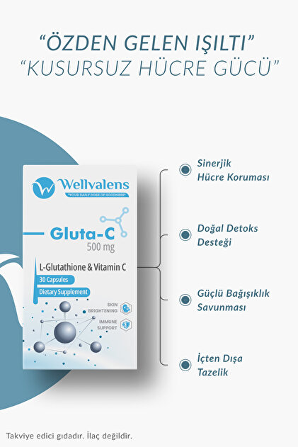 gluta c glutathione capsules Wellvalens Gluta-C Glutathione 500 Mg + Vitamin C