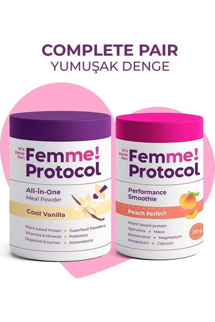 Complete Pair Soft Balance: Cool Vanilla + Peach Perfect