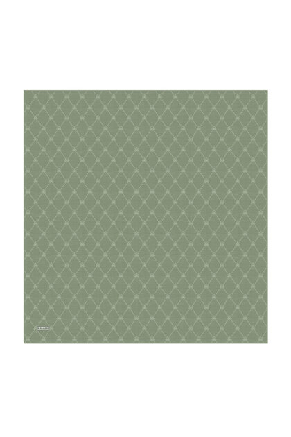 Vibran Monogram Pattern Silk Cotton Scarf