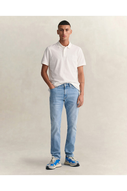 Erkek Mavi Extra Slim Fit Jean Pantolon