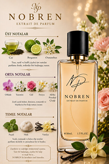 Nobren Parfüm NOBREN V10 Kadın Parfümü 50 ml – Flowerbomb Tarzı