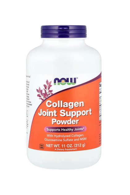 Collagen Joint Support Powder with Beef Gelatin, Glucosamine Sulfate and MSM, 312gr