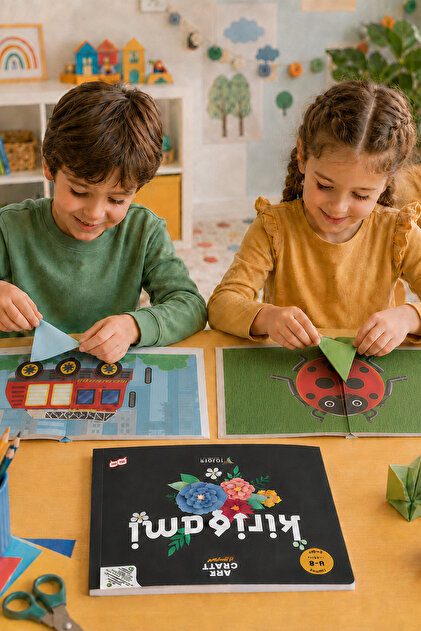 TÜZDER Yayınları ART CRAFT El Becerileri Seti 4-8 Yaş | 5 Kitap