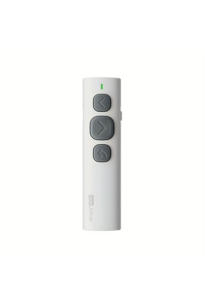 White BT Page Turner For Ebook Reader Smartphone Bluetooth Remote Control For Swipe Short Videos Sup