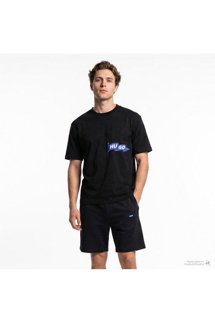 Hugo Nohacrop Erkek Siyah T-Shirt