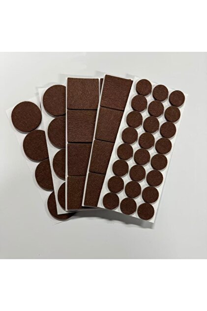 1 Pc 4mm 56PCS 56 Pieces Self-Adhesive Felt Furniture Pads - Scratch-Resistant Floor Protective Pads