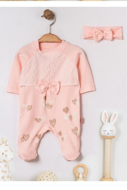 100% Cotton Premium 2-Piece Baby Romper Set (Romper + Bandana)