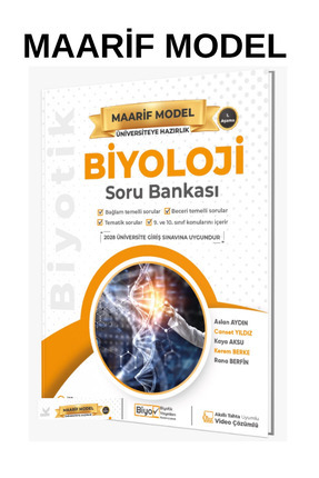 Biyotik Yayınları Üniversiteye Hazırlık 1. Aşama Biyoloji Maarif