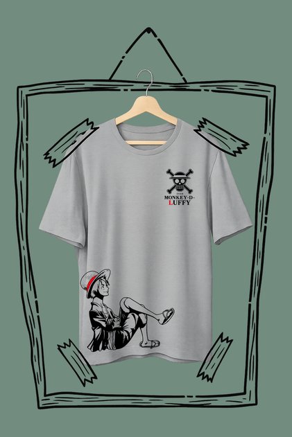 One Piece Printed T-Shirt, Oversize Unisex T-Shirt Kids / Adults