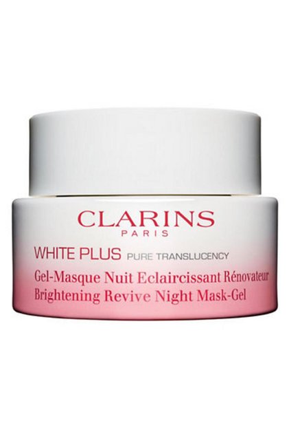 White Plus, Revitalizantă, Iluminatoare, Mască gel, Față, Gât, Decolteu, 50 ml
