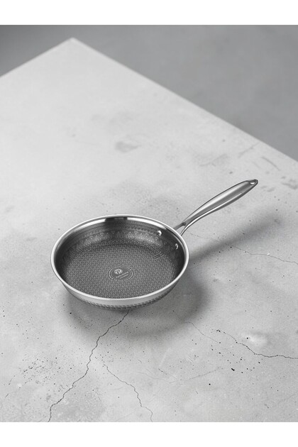Imperial Series 20Cm Frypan I-250, 3Ply Stainless Steel 304, Full Non-stick, Etched pattern+KFCC Ceramic coating, Induction based, PFOA-Free.