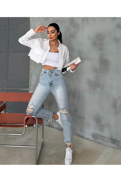 Diz lazer mom jeans