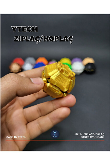 YTECH Zıplaç/Hoplaç Stres Oyuncağı Altın - Fiyatı, Yorumları