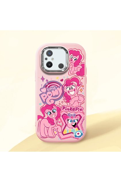 Redmi 12C Compatible Shock-Absorbing Camera Protected Pink Silicone Case