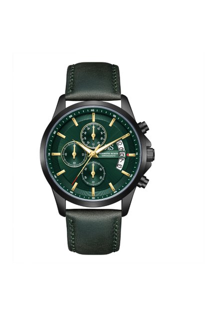 Men's Chronograph Green Dial Watch - K26106-BLHH