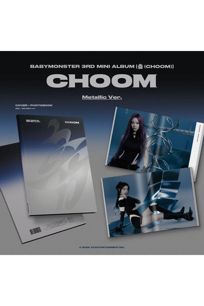Kpop Dünyasi BABYMONSTER – 3rd MINI ALBUM [춤 (CHOOM)] Metallic