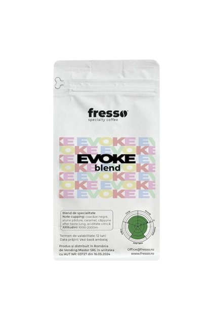 Evoke blend cafea boabe de specialitate proaspăt prăjită 1 kg