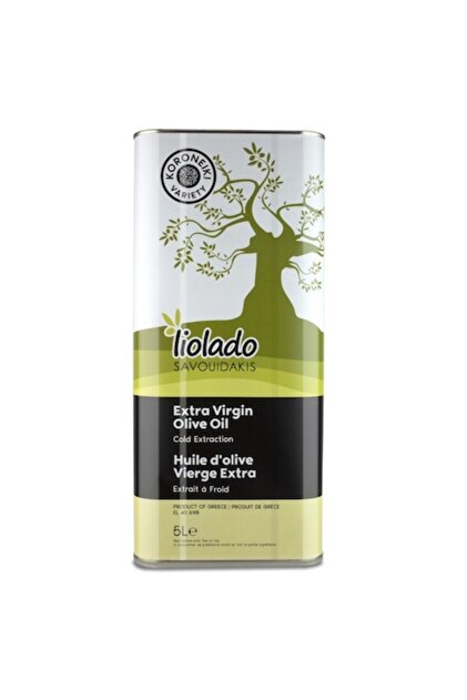 Ulei de măsline extravirgin 5l, Liolado, Recolta Familiei Savouidakis 2025/2026, Creta, Grecia