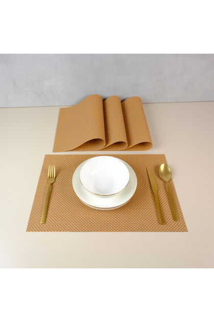 Prism Ochre 4 Piece American Service Set 30X45 cm