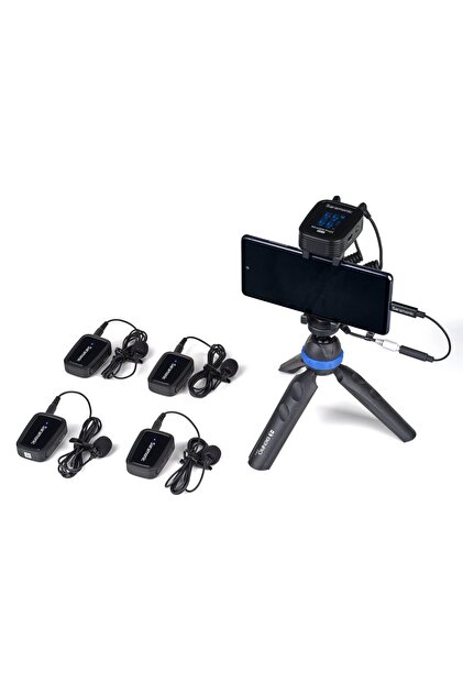 Saramonic Blink 500 Prox B8 4 Kişilik Versiyon, Kablosuz Yaka