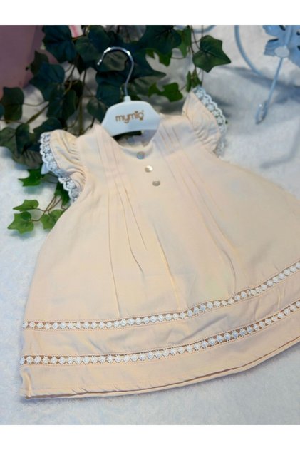 Baby Girl & Child Lace Dress - Salmon