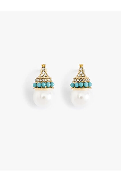 Jewelled Pearl Earrings