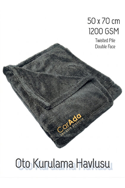 CarAda Oto Kurulama Ve Temizlik Havlusu Twisted Pile 1200 Gsm