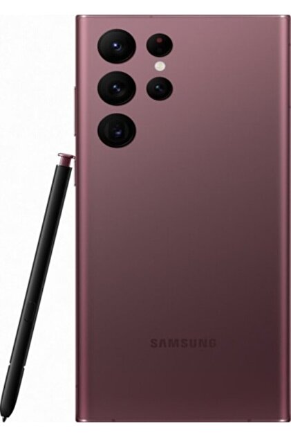 Samsung Yenilenmis Galaxy S22 Ultra 128GB Bordo B Kalite ( 12 Ay