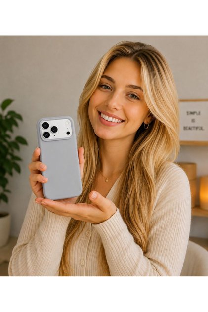 iPhone 17 Pro Max Case with Velvet Inside Screen and Camera Raised Launch Silicone Case and Cover
